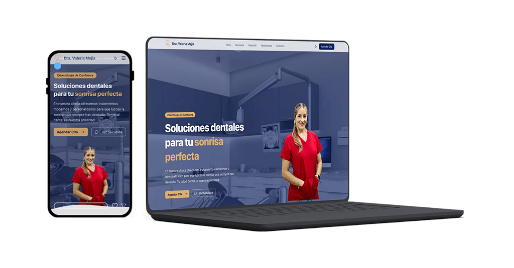 Pagina web de Dr Valeria Mejia